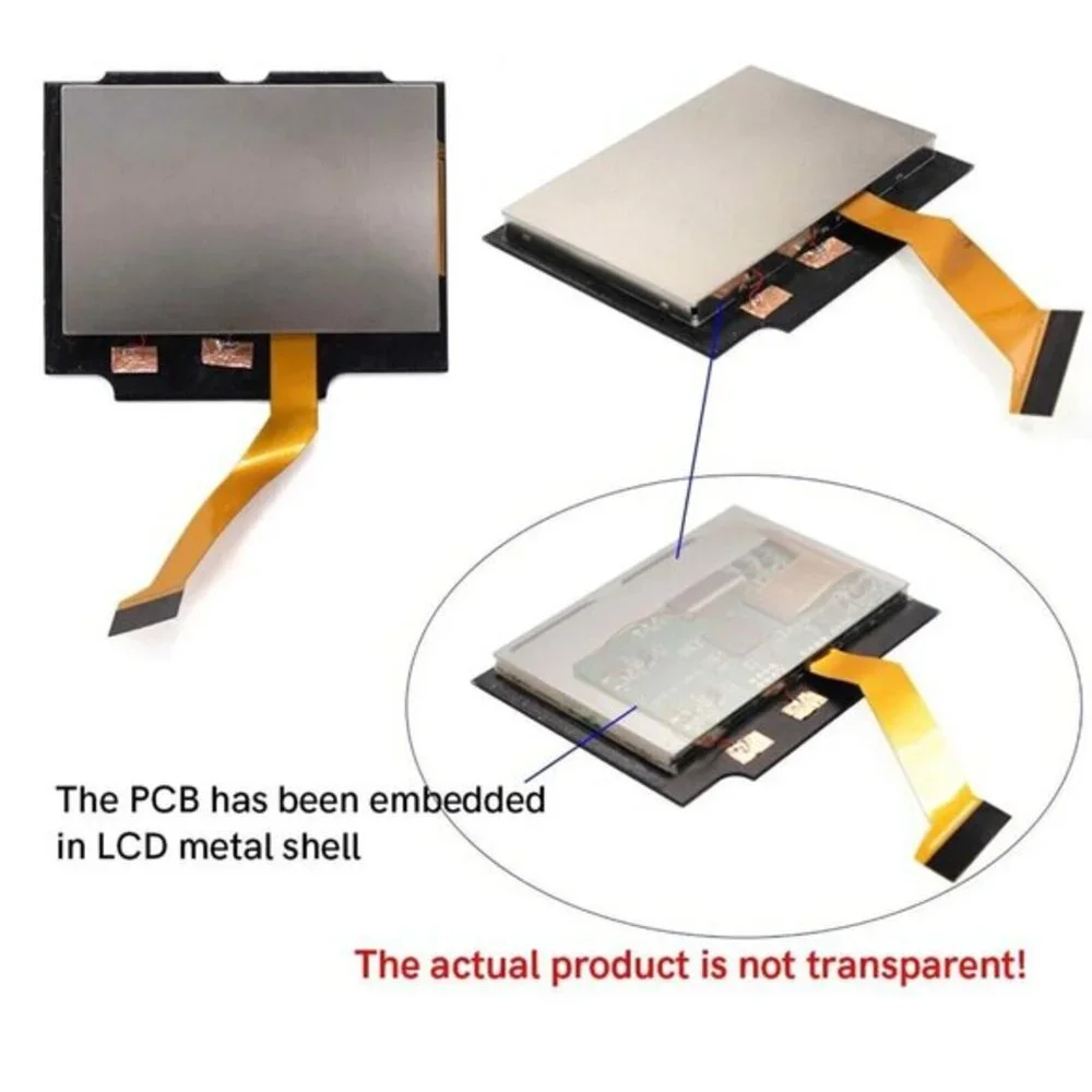 Gameboy Advance SP Upgraded Backlit Mod Drop In IPS V5 720 X 480 LCD Screen